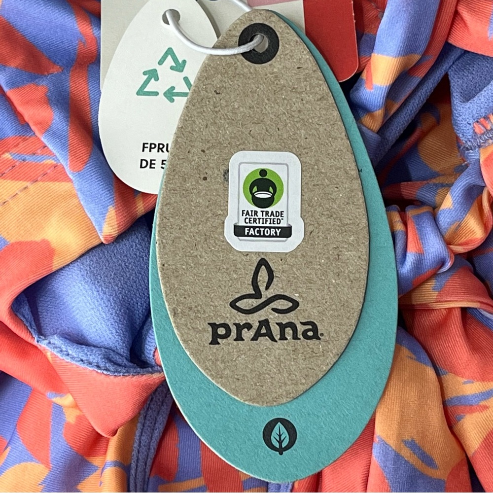 PRANA NWT ATALIA ONE PIECE SWIMSUIT IN MORNING GLORY BLOOM SMALL AND MEDIUM - Picture 5 of 12